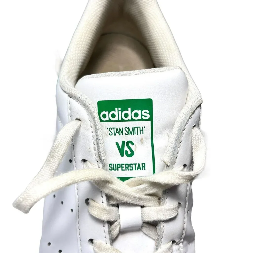 Adidas‎ Superstar Stan Smith Men's Shoes Size 6 Cloud J White Green